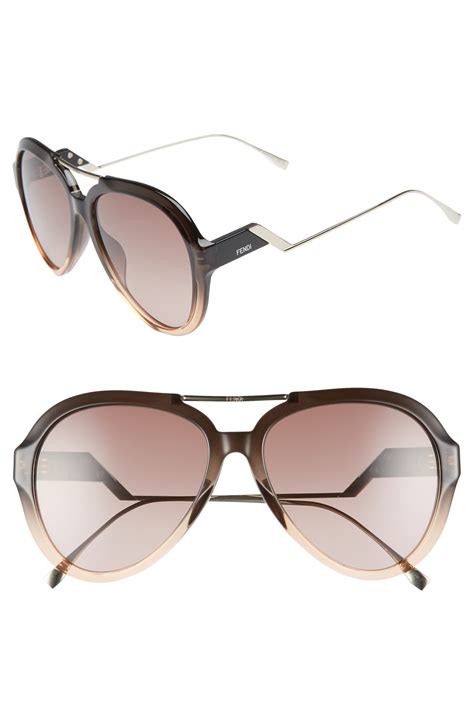 fendi 58mm sunglasses|fendi sunglasses wendy williams.